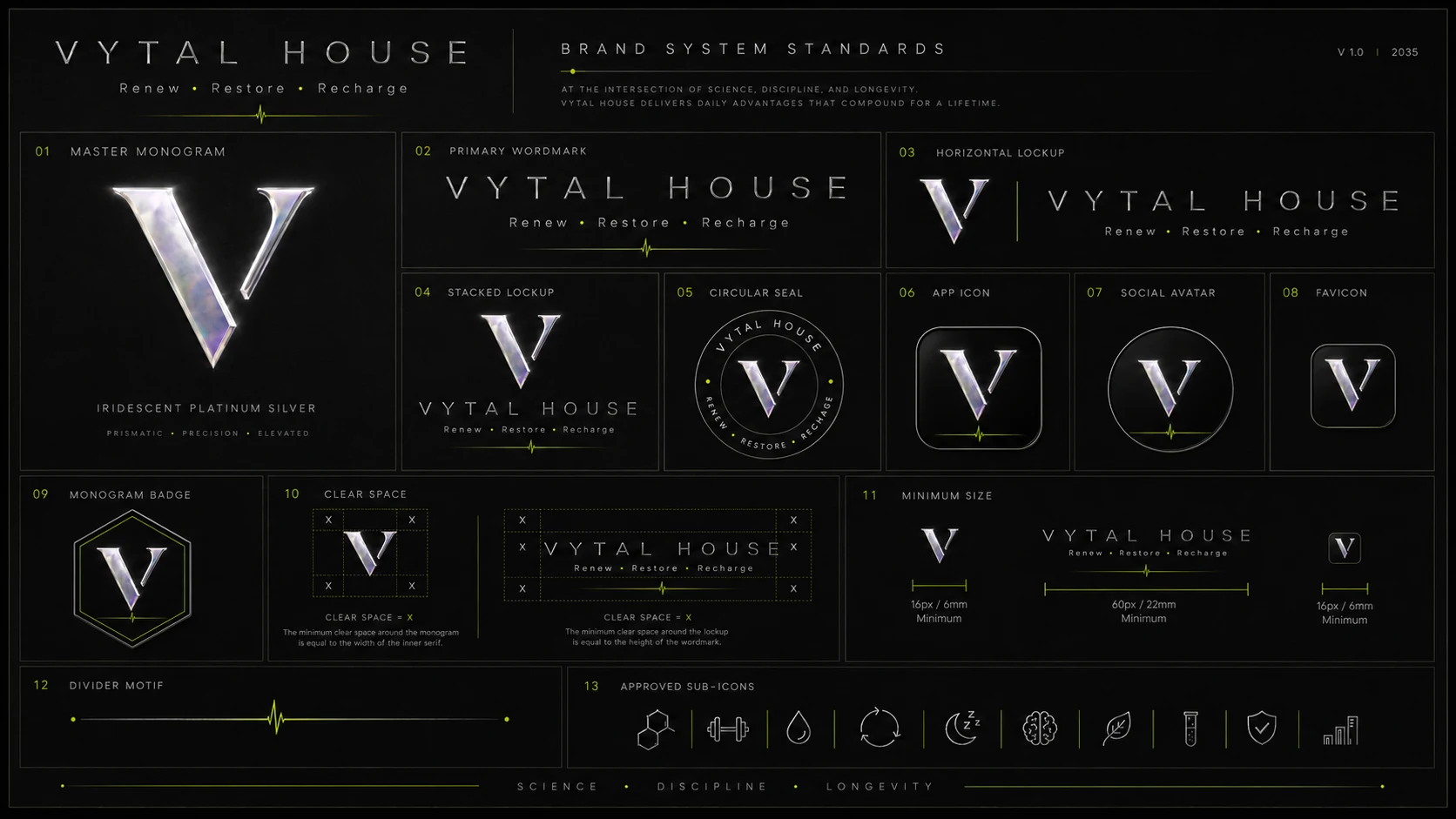 VYTAL House logo standards