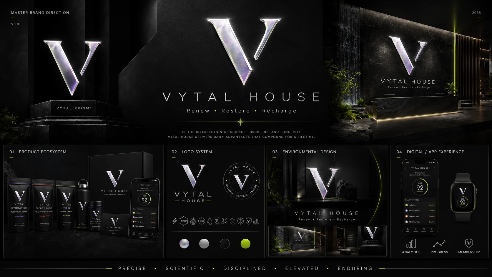 VYTAL House approved master brand direction
